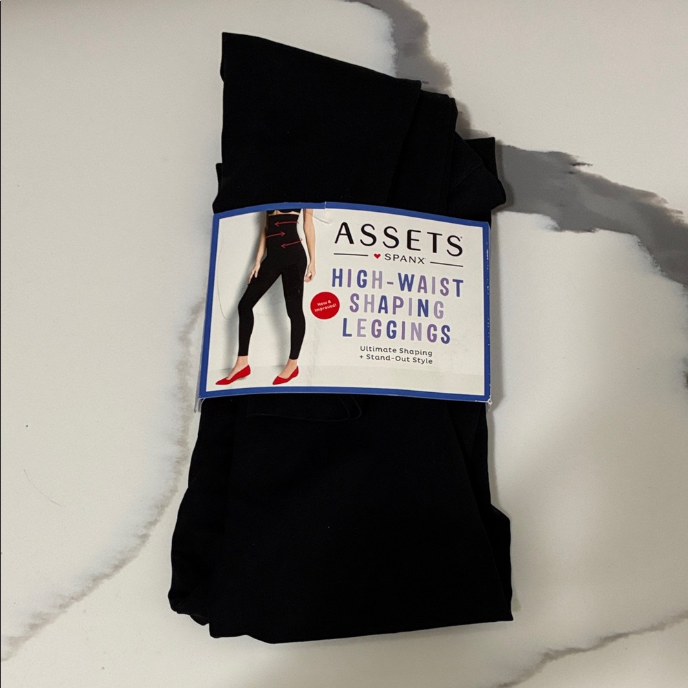 SPANX Black High-Waist Leggings